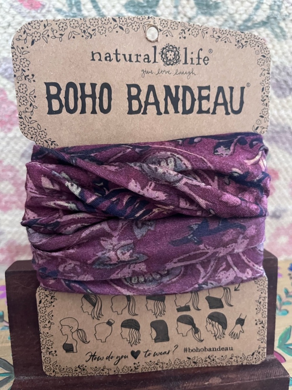 Natural Life Full-size Boho Bandeau Headband - Picture 7 of 14